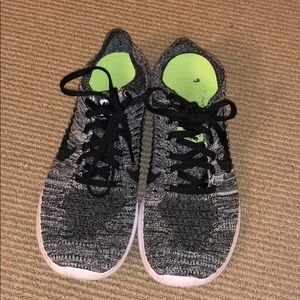 Nike free fly knit running shoes